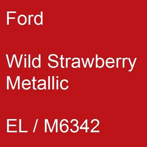 Ford, Wild Strawberry Metallic, EL / M6342.